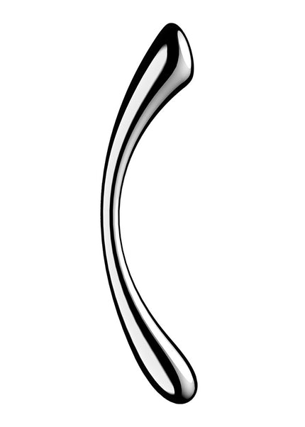 Satisfyer Cosmic Crest 1 - Chrome Steel 24 cm Dildo