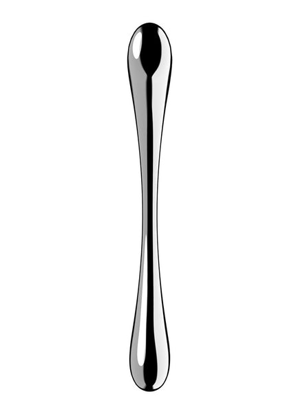Satisfyer Cosmic Crest 1 - Chrome Steel 24 cm Dildo
