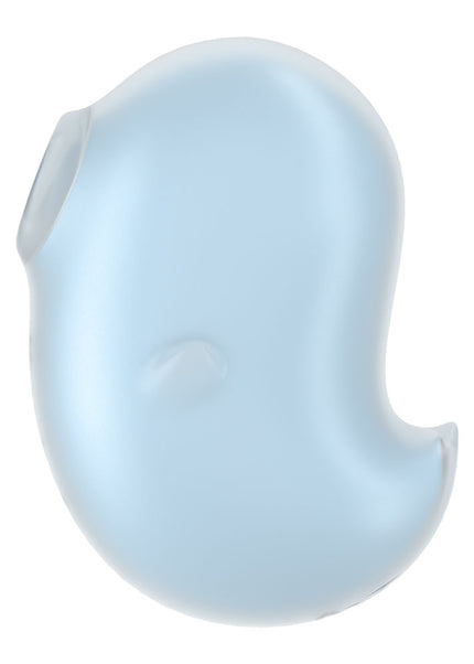 Satisfyer Cutie Ghost - Blue - Blue USB Rechargeable Air Pulse Stimulator