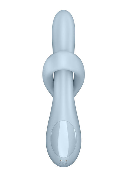Satisfyer Heat Flex 4 - Blue - Blue USB Rechargeable Heating Vibrator