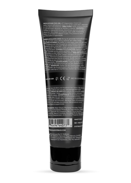 JO Masturbation Cream - Masturbation Lubricant for Men - 120 ml Tube