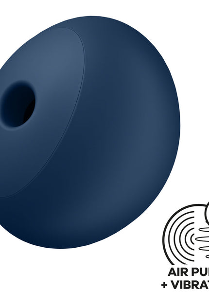 Satisfyer Air Power 4 - Navy USB Rechargeable Air Pulse Stimulator