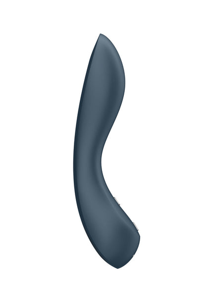 Satisfyer G-Spot Wave 4 - Dark Blue 21 cm USB Rechargeable Vibrator with Robotic G-Spot Stimulation