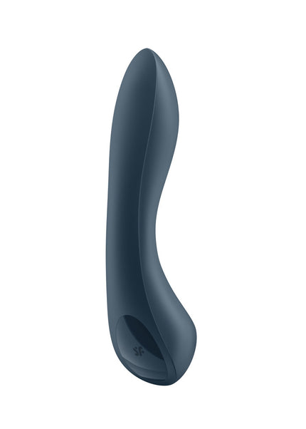Satisfyer G-Spot Wave 4 - Dark Blue 21 cm USB Rechargeable Vibrator with Robotic G-Spot Stimulation
