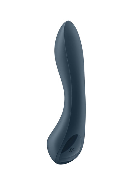 Satisfyer G-Spot Wave 4 - Dark Blue 21 cm USB Rechargeable Vibrator with Robotic G-Spot Stimulation