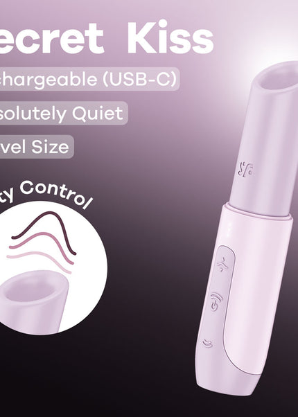 Satisfyer Secret Kiss - Lilac USB Rechargeable Air Pulse Stimulator