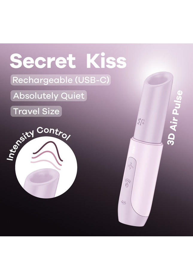 Satisfyer Secret Kiss - Lilac USB Rechargeable Air Pulse Stimulator