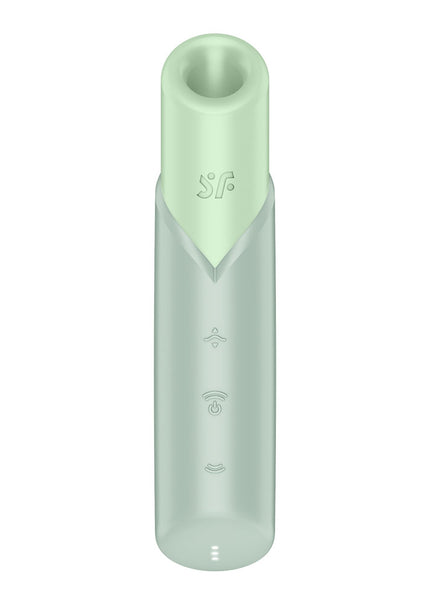 Satisfyer Naughty Kiss - Mint Green USB Rechargeable Air Pulse Stimulator