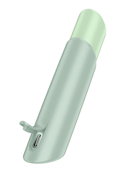 Satisfyer Naughty Kiss - Mint Green USB Rechargeable Air Pulse Stimulator