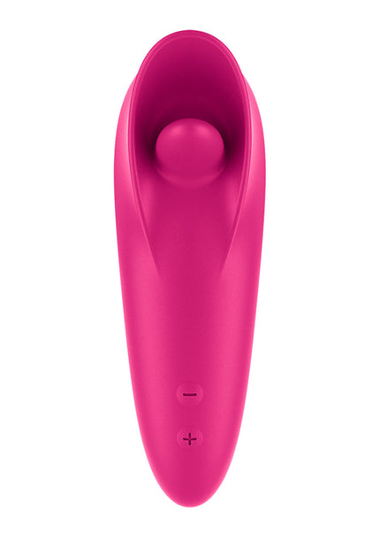 Satisfyer Tongue Master - Pink 14.4 cm USB Rechargeable Flicking Clitoral Stimulator