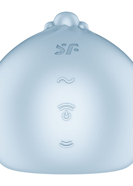 Satisfyer Mochi - Frost Blue - Frost Blue USB Rechargeable Air Pulse Stimulator