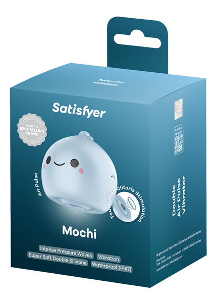 Satisfyer Mochi - Frost Blue - Frost Blue USB Rechargeable Air Pulse Stimulator