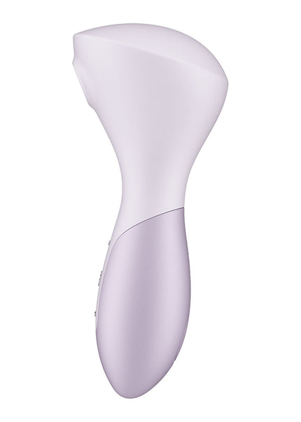 Satisfyer Wand-erful - Violet 15.8 cm USB Rechargeable Air Pulse Massage Wand