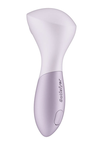 Satisfyer Wand-erful - Violet 15.8 cm USB Rechargeable Air Pulse Massage Wand