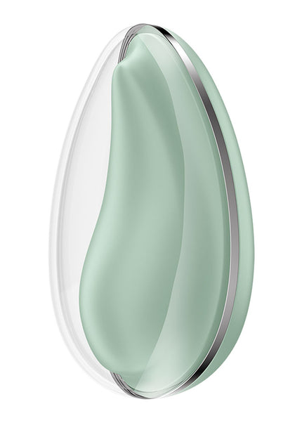 Satisfyer Drop To Go - Mint - Mint Green USB Rechargeable Clitoral Stimulator