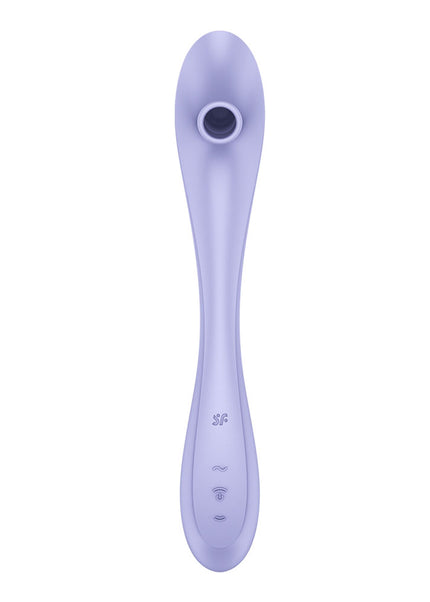 Satisfyer Easy Lover - Purple USB-C Rechargeable Air Pulse Clitoral Stimulator