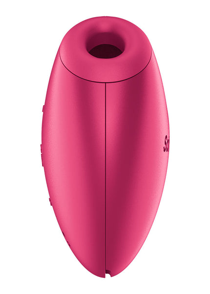 Satisfyer Cutie Heart - Battery Operated - Pink Air Pulsation Stimulator with Vibration