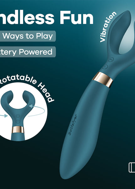 Satisfyer Endless Fun - Battery Series - Green 23.5 cm Stimulator