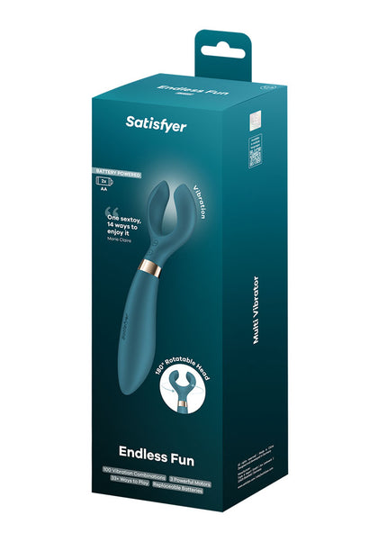 Satisfyer Endless Fun - Battery Series - Green 23.5 cm Stimulator