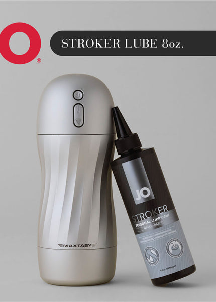 JO Stroker Lube - 240ml - Water Based Stroker Lubricant - 240 ml Bottle
