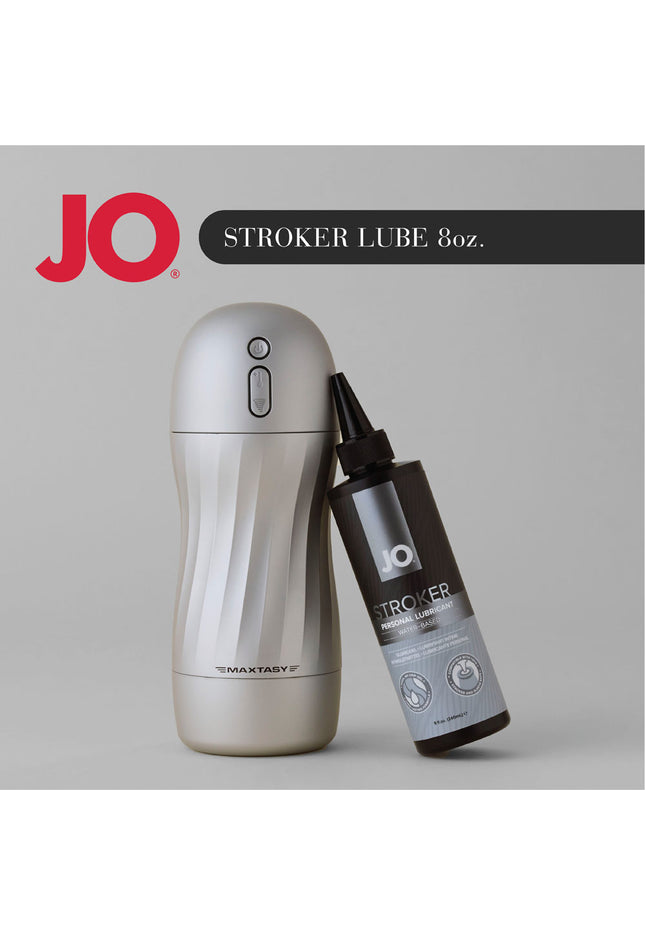 JO Stroker Lube - 240ml - Water Based Stroker Lubricant - 240 ml Bottle