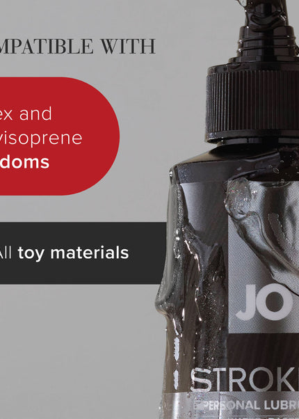 JO Stroker Lube - 240ml - Water Based Stroker Lubricant - 240 ml Bottle