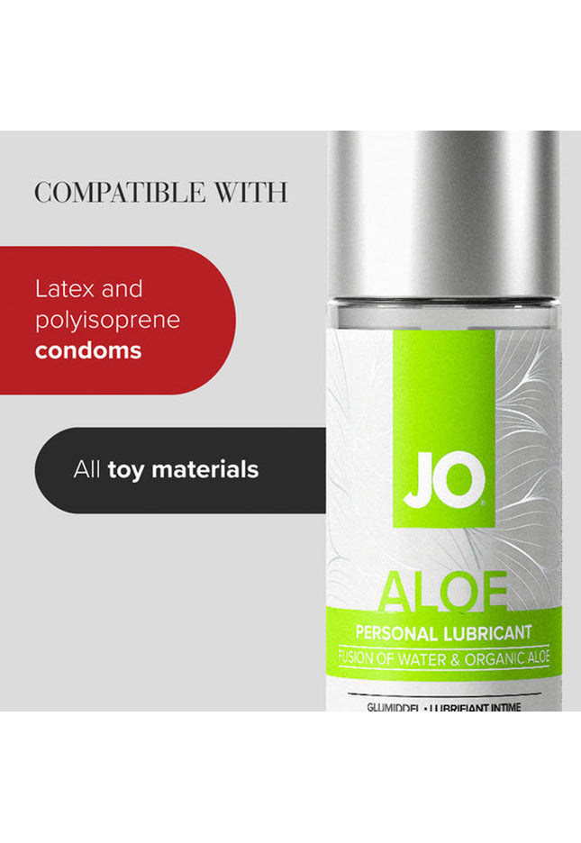 JO Aloe - 60ml - Water Based Lubricant with Aloe - 60 ml Bottle