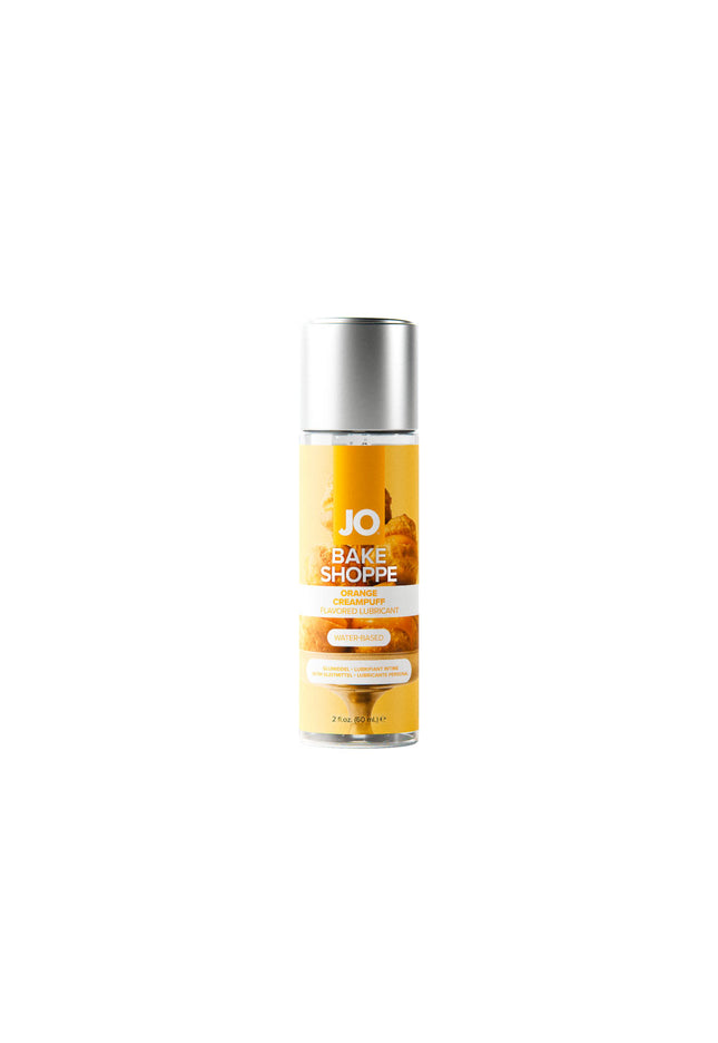 JO Bake Shoppe - Orange Creampuff - Orange Creampuff Flavoured Water Based Lubricant - 60 ml Bottle