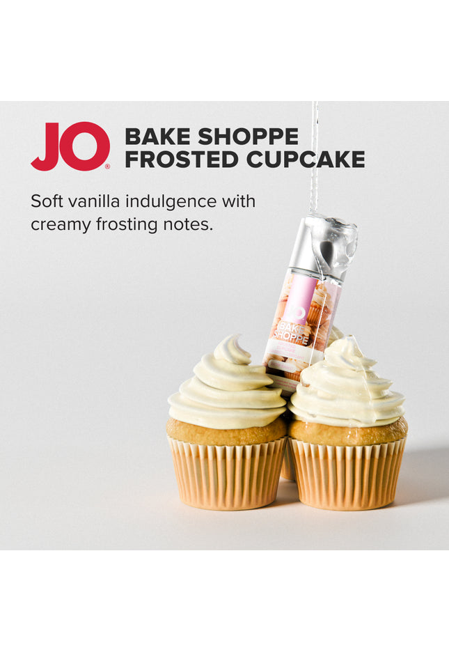 JO Bake Shoppe - Frosted Cupcake - Frosted Cupcake Flavoured Water Based Lubricant - 60 ml Bottle