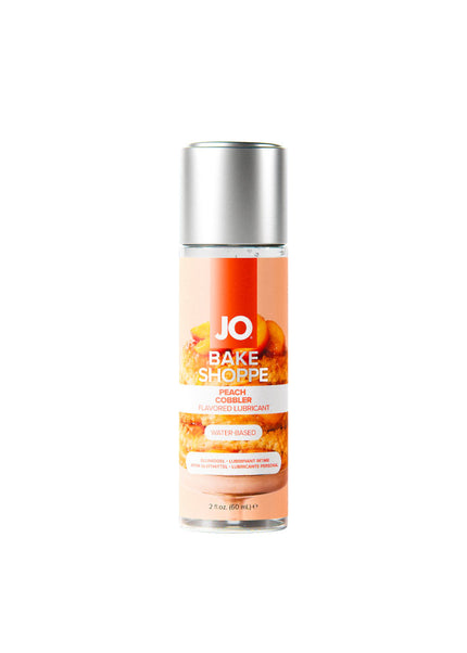 JO Bake Shoppe - Peach Cobbler - Peach Cobbler Flavoured Water Based Lubricant - 60 ml Bottle