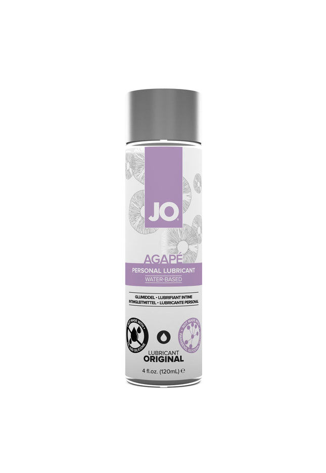 JO Agape Original Lube - 120 mL - Water Based Lubricant for Sensitive Skin - 120 ml Bottle