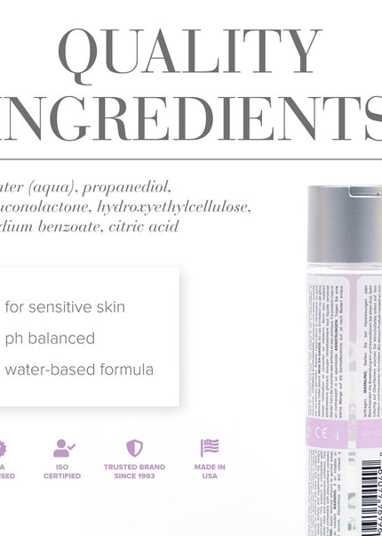 JO Agape Original Lube - 120 mL - Water Based Lubricant for Sensitive Skin - 120 ml Bottle