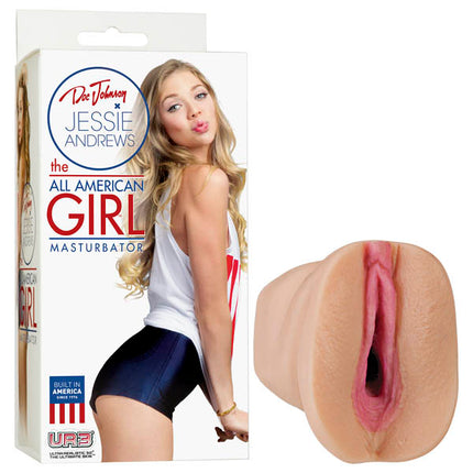 Jesse Andrews - The All-American Girl Masturbator - Flesh Vagina Stroker