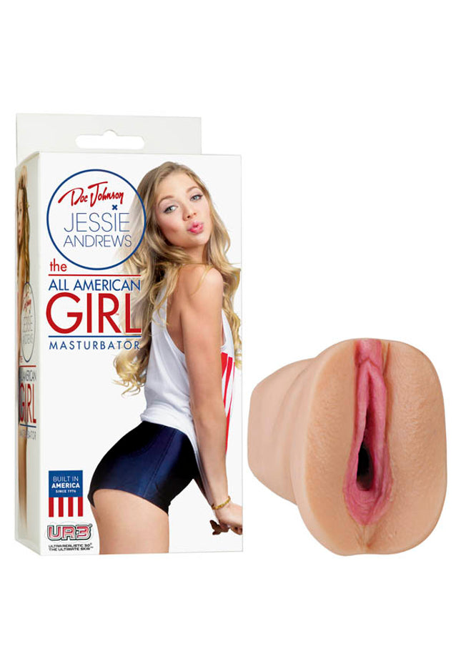 Jesse Andrews - The All-American Girl Masturbator - Flesh Vagina Stroker
