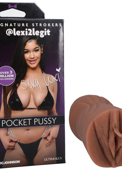 Girls Of Social Media @lexi2legit Pocket Pussy - Tan Vagina Stroker