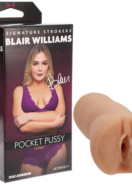 Blair Williams UltraSkyn Pocket Pussy - Flesh Vagina Stroker