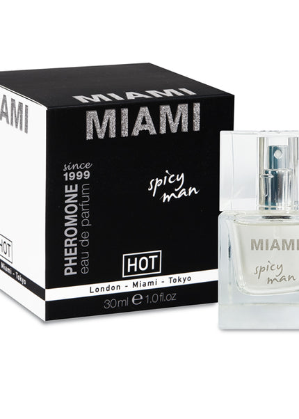 Hot Pheromone Miami - Spicy Man - Pheromone Cologne for Men - 30ml