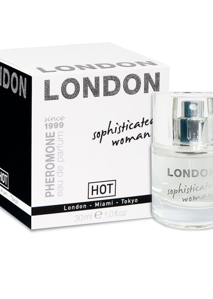 Hot Pheromone London - Sophisticated Woman - Pheromone Perfume for Women - 30 ml Bottle