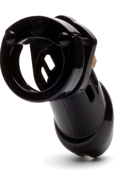 CB-6000 Chastity Cock Cage Kit - Black - Black 3.25 Inch Cock Cage Kit