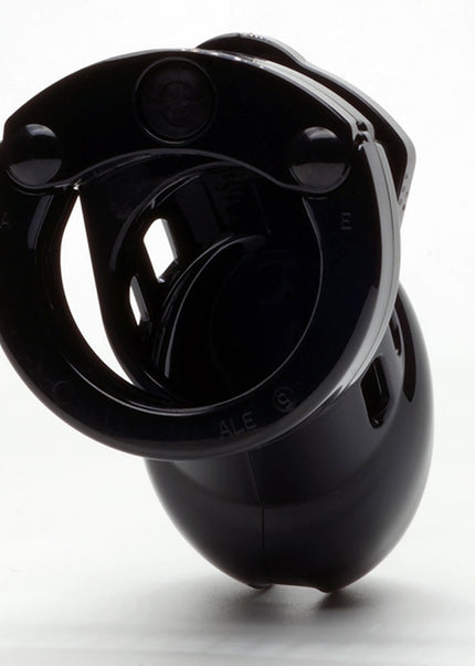CB-6000S Chastity Cock Cage Kit - Black - Black 2.5 Inch Cock Cage Kit