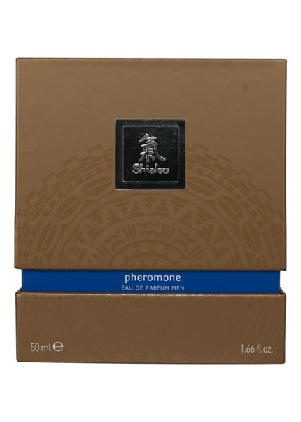 Shiatsu Pheromone Eau De Parfum Men - Dark Blue - Pheromone Fragrance for Men - 50 ml