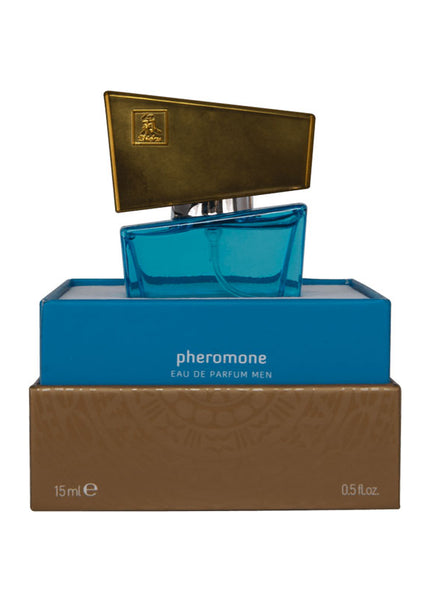 Shiatsu Pheromone Eau De Parfum Men - Light Blue - Pheromone Fragrance for Men - 15 ml