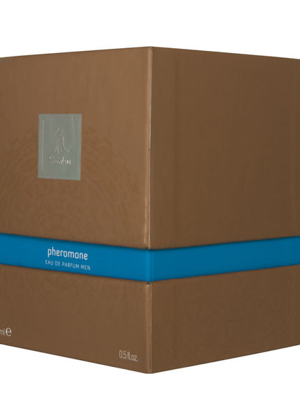 Shiatsu Pheromone Eau De Parfum Men - Light Blue - Pheromone Fragrance for Men - 15 ml