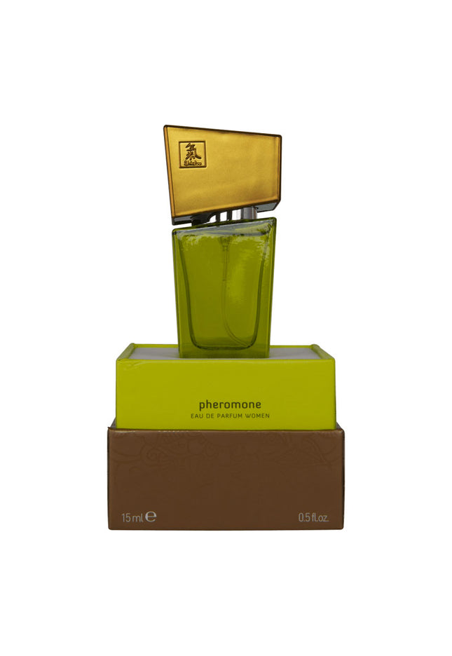 Shiatsu Pheromone Eau De Parfum Women - Lime - Pheromone Fragrance for Women - 15 ml
