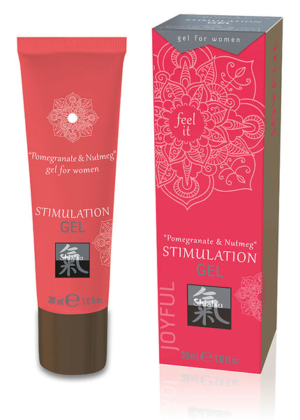 SHIATSU Stimulation Gel - Pomegranate & Nutmeg Gel for Women - 30 ml