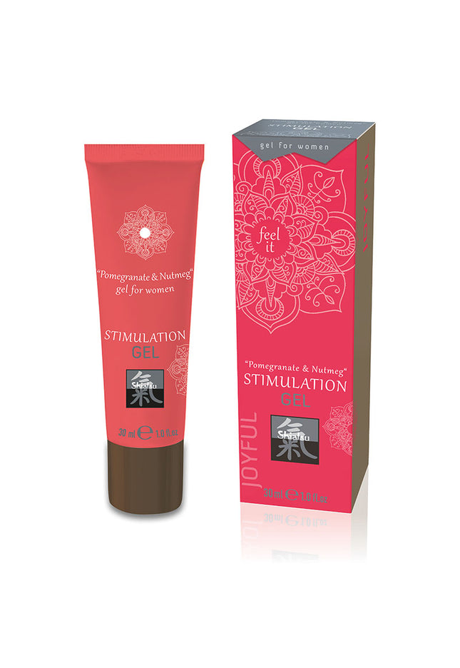 SHIATSU Stimulation Gel - Pomegranate & Nutmeg Gel for Women - 30 ml