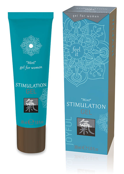 SHIATSU Stimulation Gel - Mint Gel for Women - 30 ml