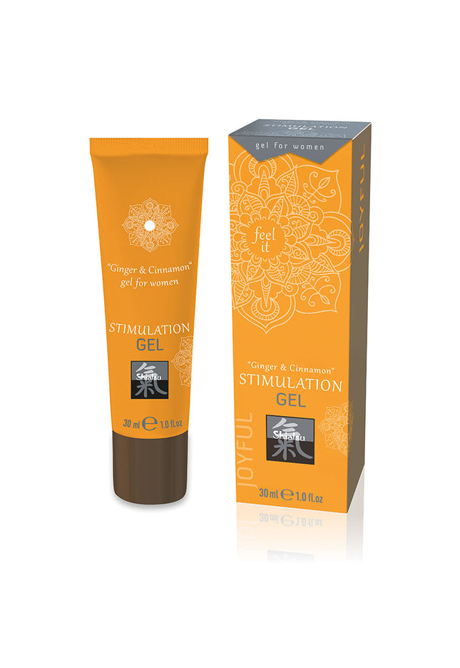 SHIATSU Stimulation Gel - Ginger & Cinnamon Gel for Women - 30 ml