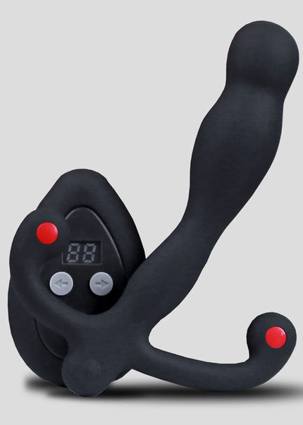 Aneros Eupho Syn V - Black USB Rechargeable Vibrating Prostate Massager with Remote