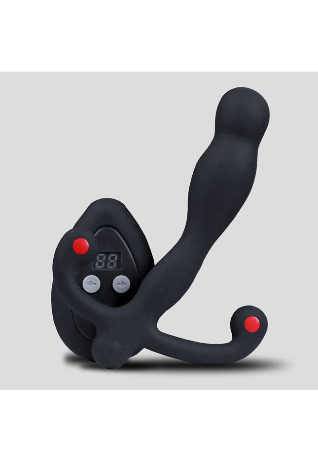 Aneros Eupho Syn V - Black USB Rechargeable Vibrating Prostate Massager with Remote